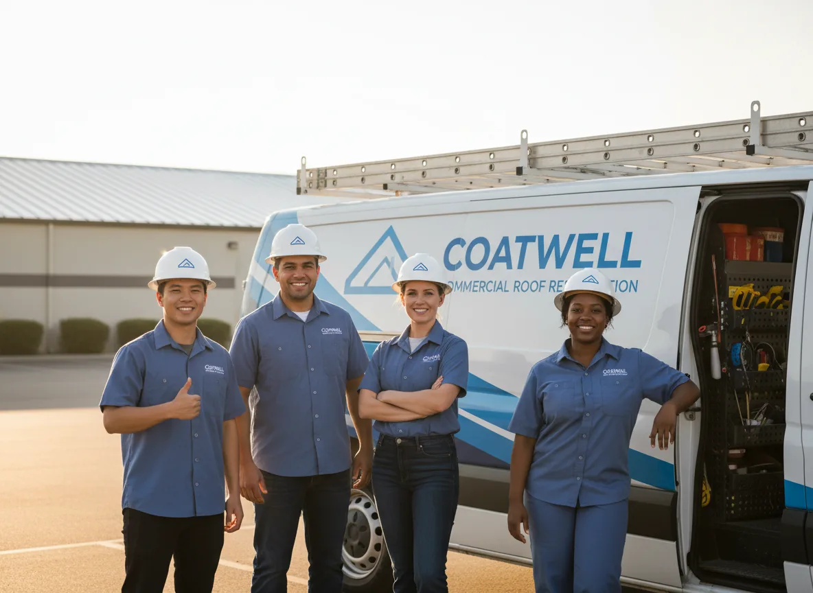 Commercial roof coating company in Lawndale, IL